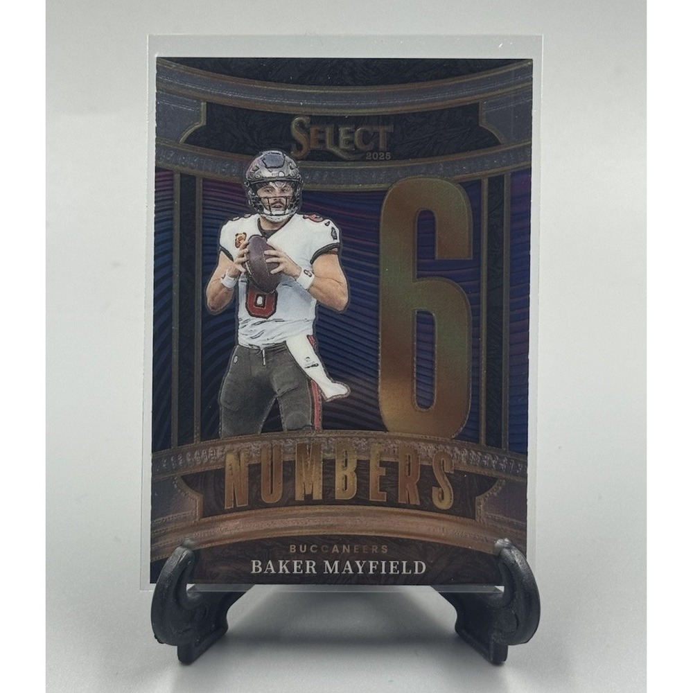 2025 Select Baker Mayfield Select Numbers #21